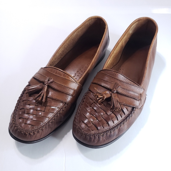 Men's Mario De Gerard Leather Tassle Loafers (13) - Picture 2 of 9